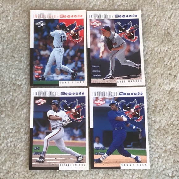 Vintage 1995-97 Score MLB Baseball Trading Cards, Lot of 65 Cards - Picture 8 of 16